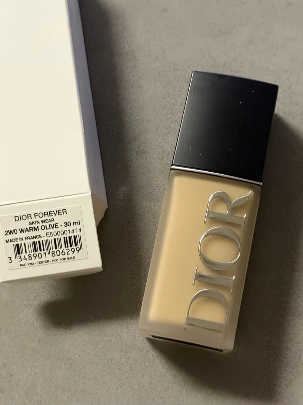 2WO Dior Forever Skin Wear Matte Foundation